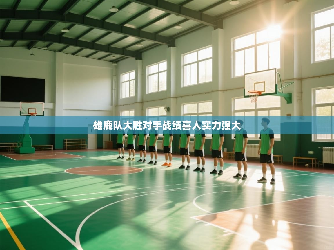 海星体育官方网站-雄鹿队大胜对手战绩喜人实力强大  第3张